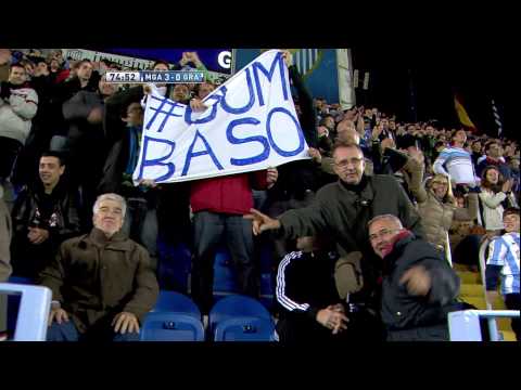 La Liga | Gol de Camacho (3-0) en el Málaga CF - Granada CF | 08-12-2012 | J14