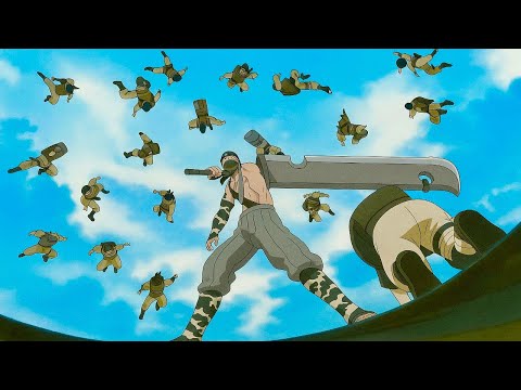 Team 7 vs Zabuza & Haku ⚔️ The First REAL Naruto Battle 🔥