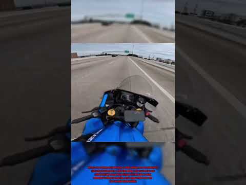 140 MPH Death Wobbles Almost Kill Biker | @rdy_fx on IG #motorcycle #wobbles #closecall