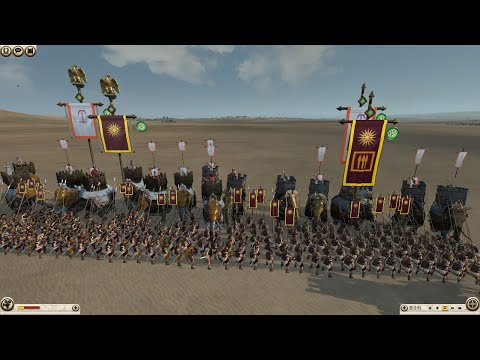 Armoured Elephants vs Pike Phalanx - Total War Rome 2