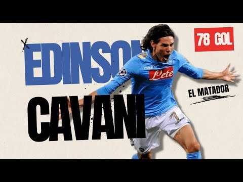 EDINSON CAVANI : Tutti i gol del Matador 💙 a NAPOLI