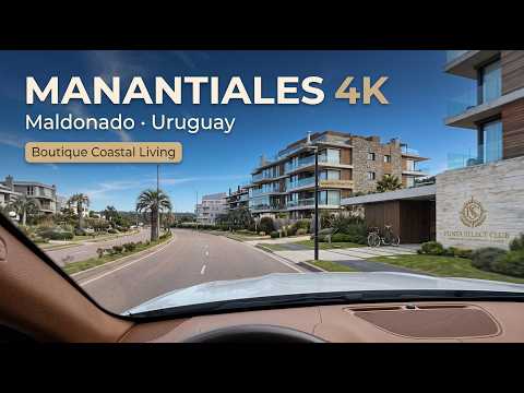 Manantiales 4K Dashcam Premium Coastal Living, Boutique Architecture & Real Estate Appeal Maldonado