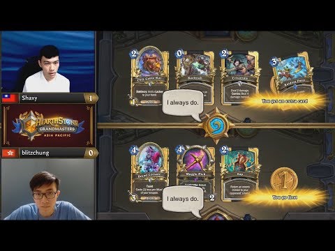 Shaxy vs blitzchung | Hearthstone Grandmasters Asia-Pacific Week 1 Day 3 | GAME 2