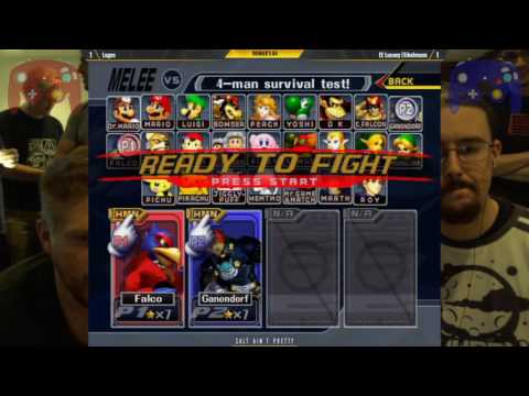 [2016-09-11] Salt Ain't Pretty - SSBM - Top 24 - Logos (Falco) vs EE Lunacy | Eikelmann (Ganondorf)