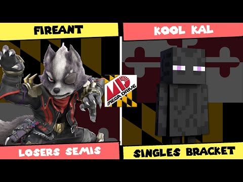 Mega Drive #92: Losers Semis - Fireant (Wolf/Luigi) vs Kool Kal (Steve/Hero) SSBU Singles