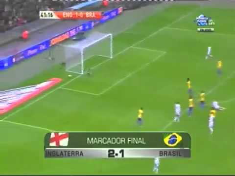 Inglaterra 2  Brasil 1  Amistoso Internacional 06-02-2013