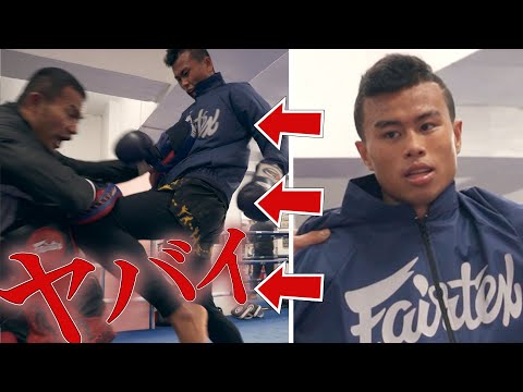 ムエタイ選手がミットを破壊する!｜デンサヤーム・アユタヤファイトジム｜ジャオスアヤイ・アユタヤファイトジム｜ゴンナパー・ウィラサクレック