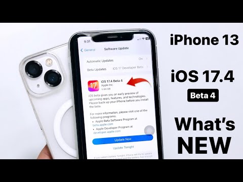 iOS 17.4 Beta 4 New update for iPhone 13 - Whats New iOS 17.4 Beta 4
