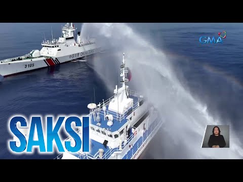 Puwersang ginamit ng China sa pag-water cannon nito sa mga barko ng Pilipinas, maaaring… Saksi