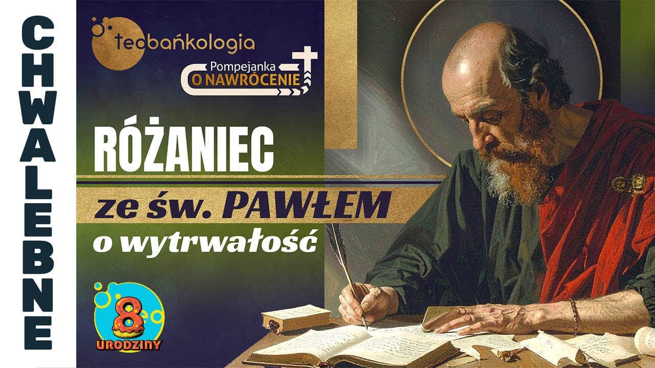 Różaniec TEOBAŃKOLOGIA ze św. Pawłem o wytrwałość | 29.05.