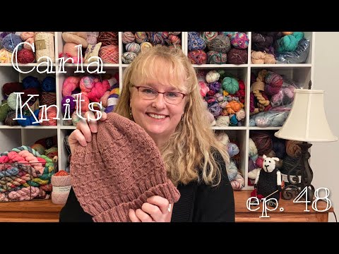 Episode 48 - Carla Knits: Knitting all the fingering weight projects and pattern giveaway