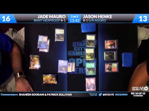 SCGMINN - Standard - Rd 10b - Jason Henke vs Jade Mauro
