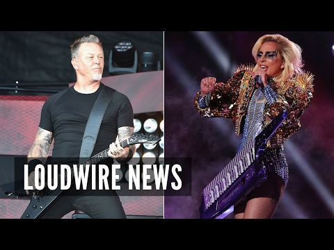 Metallica Performing With Lady Gaga at the Grammys