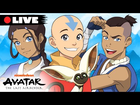 🔴LIVE: Avatar - Book 1 Marathon | Avatar: The Last Airbender