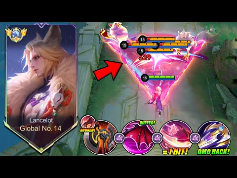 LANCELOT NEW BRUTAL FULL DAMAGE BUILD AND EMBLEM IN SOLO RANK 2026!! 💀 (Intense Match!) - MLBB