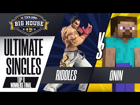 Riddles vs Onin - Ultimate Singles Top 8: Winners Final - TBH10 | Kazuya vs Steve