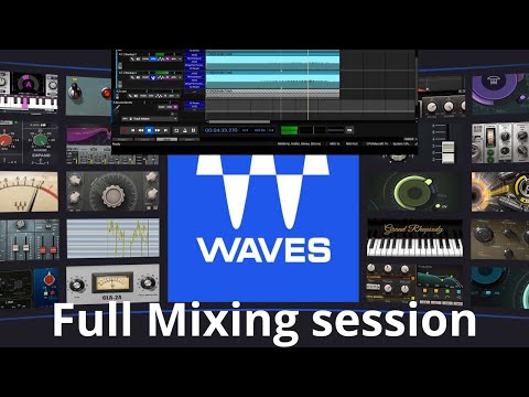 Full Mixing Session With Waves & 3rd Party Plugins || Nakusinzanga Live Recording || Mixcraft