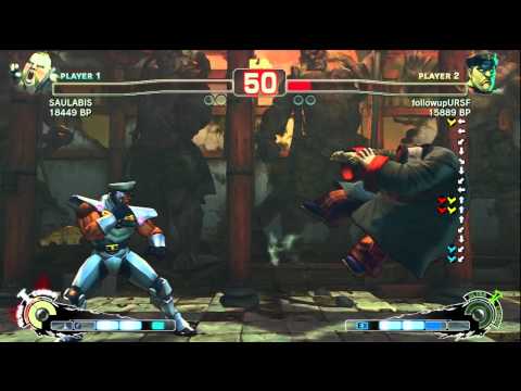 followupURSF [Bison] vs SAULABIS [Rufus] SSF4 Japanese Online Ranked Matches - TRUE HIGH-DEF