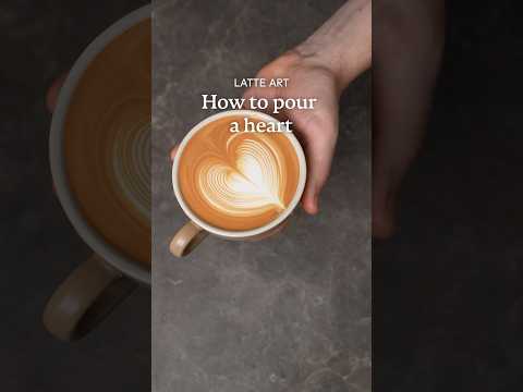 How to pour a heart