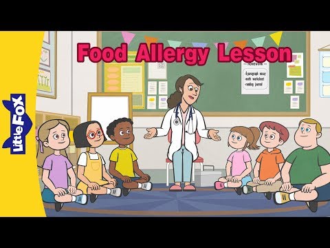 Food Allergy Lesson | Science | Educational Stories for Kids