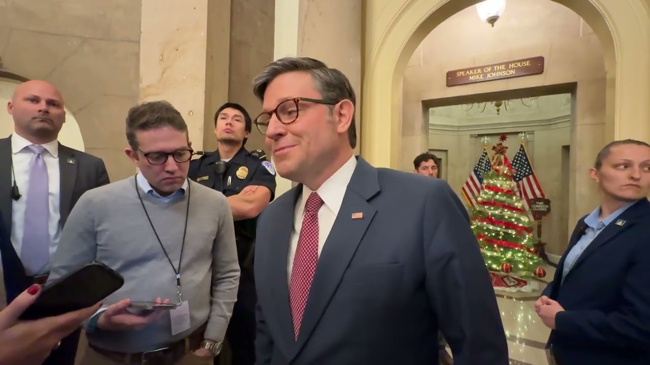 NEW REMARKS: Mike Johnson on Pete Hegseth's chances to be defense secretary