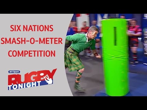 シックスネーションズスマッシュオメーター大会｜ラグビートゥナイト (Six Nations Smash-o-meter competition | Rugby Tonight)