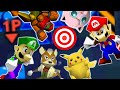8 YOUTUBERS Smash 64 Break The Targets RACE