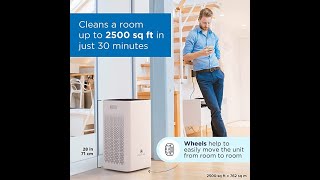 Medify MA-112 Air Purifier with H13 True HEPA Filter | 2,500 sq ft Coverage | for Allergens,