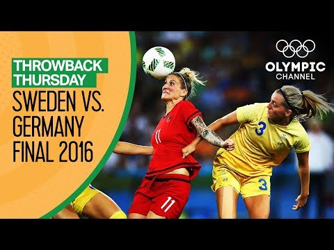 Full Rio 2016 Women's Football Final | Sweden vs. Germany | Throwback Thursday