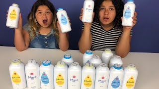 Don’t Choose the Wrong Baby Powder Slime Challenge