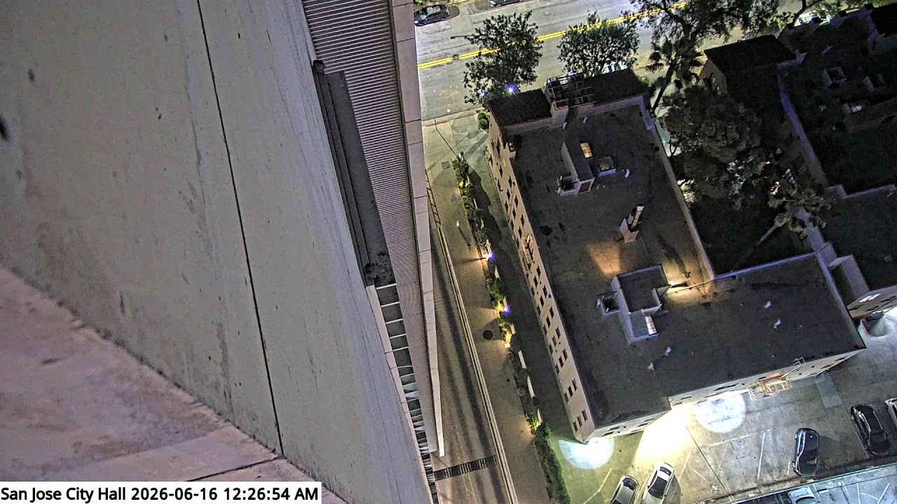 Live webcam view of San Jose City Hall Rooftop Panorama