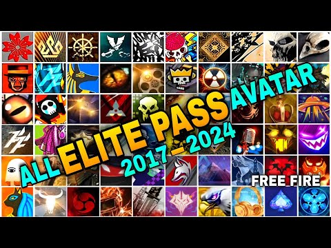 FREE FIRE ALL ELITE PASS AVATAR | FREE FIRE ALL ELITE PASS AVATAR AND BANNER | ALL ELITE PASS AVATAR