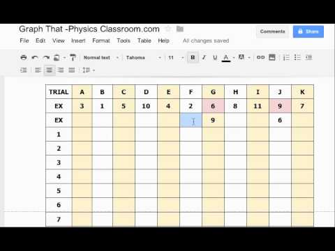 Google Docs Cell Color Change