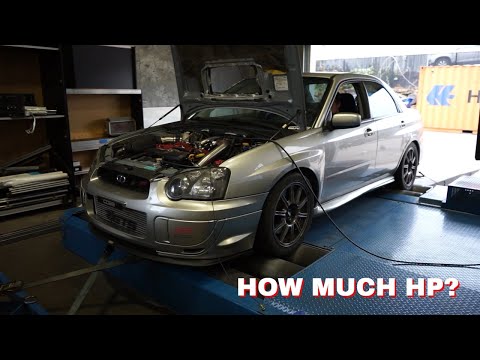 Josh\'s 05 STI hits the Dyno!