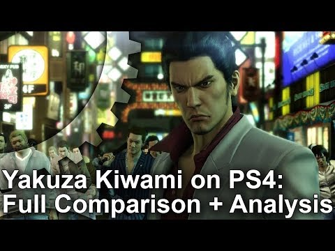 Yakuza Kiwami: Complete PS4 Remake vs PS2 Original Comparison + Frame-Rate Test