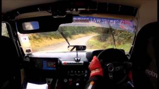 preview picture of video 'Owen Murphy & James O'Brien, Mid Wales Historic Rally 2014, SS3 Sweet Lamb'