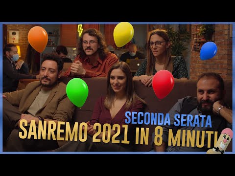 The Jackal - SANREMO 2021 in 8 minuti - Seconda Serata - YouTube
