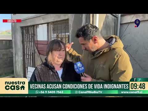 Vecinos de Talcahuano denuncian situación crítica por sitio eriazo