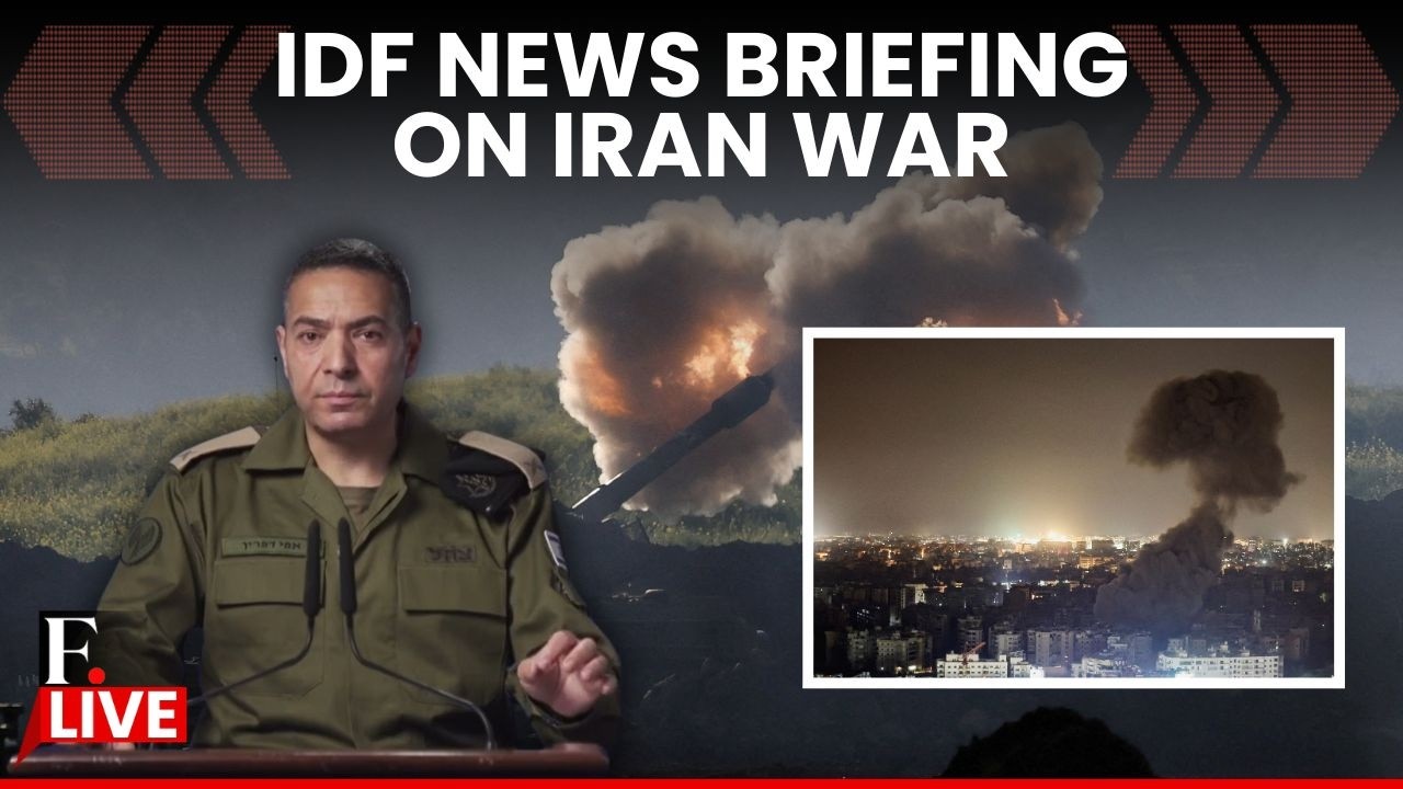 US Iran War LIVE: Israeli Army Spokesperson Effie Defrin Delivers Briefing on Latest War Updates