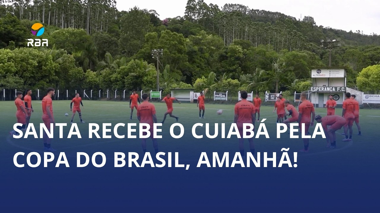 Santa recebe o Cuiabá pela Copa do Brasil, amanhã!