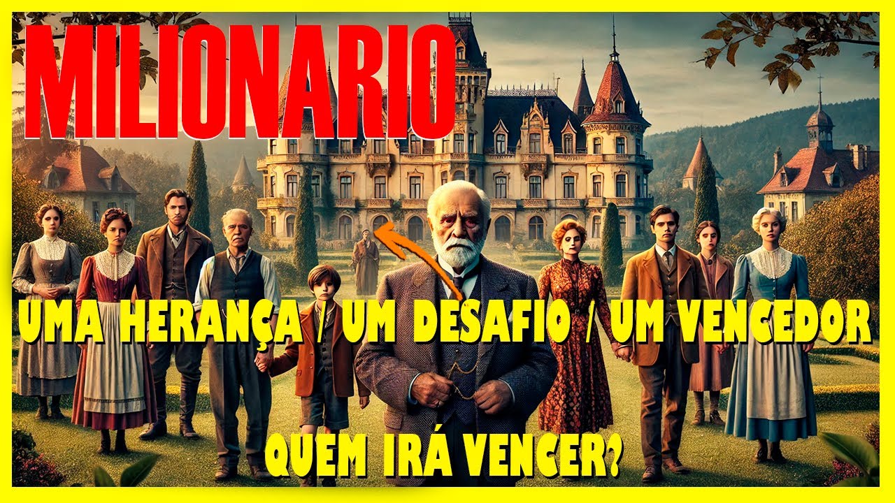 📚MILIONARIO - UMA HERANÇA, UM DESAFIO, UM VENCEDOR