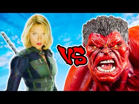 Black Widow Vs Red Hulk - Epic Battle - Left 4 dead 2 Gameplay (Left 4 dead 2 Avengers Mod)