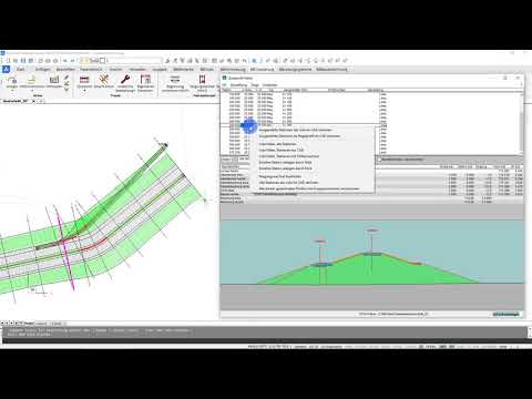 BBSoft® Darstellungsoptionen im Querprofil-Editor