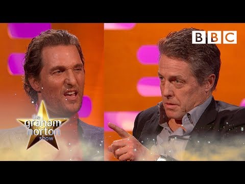Cat or Dog person? Matthew McConaughey v Hugh Grant | The Graham Norton Show - BBC