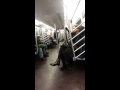 Dude On The F Train Going Crazy As Hell On Drugs