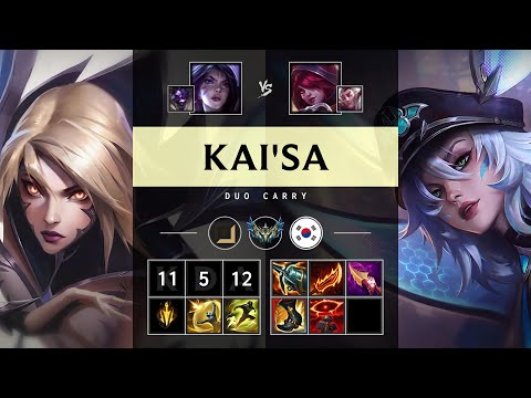 Kai'Sa ADC vs Xayah - KR Challenger Patch 25.14