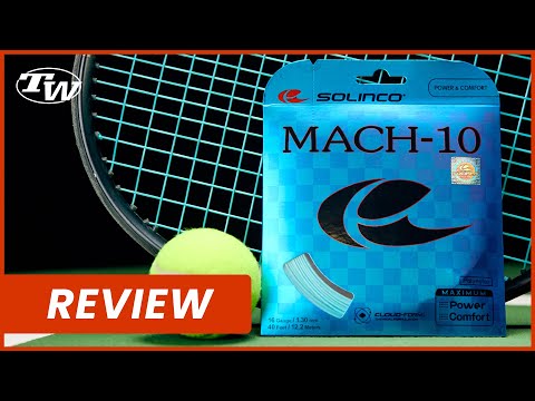 Worth the hype?! We review Solinco Mach 10: a new tennis string promising power, spin & control! 🚀