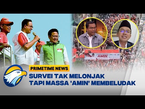 [FULL] Survei Tak Melonjak, Massa 'AMIN' Membeludak