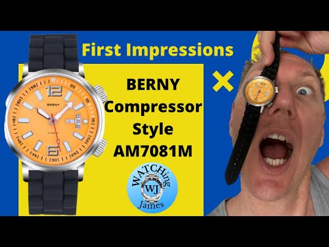 First Impressions BERNY AM7081M compressor style diver