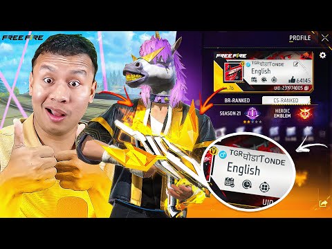 Finally I Change My Name to घोडा Ƭᴏɴᴅᴇ in Free Fire 😁